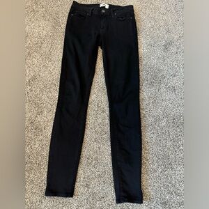 Paige Womens Jeans Black Size 27 Verdugo Ultra Skinny